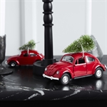 Mini Xmas car rød fra House Doctor 2 stk. på bord - Tinashjem